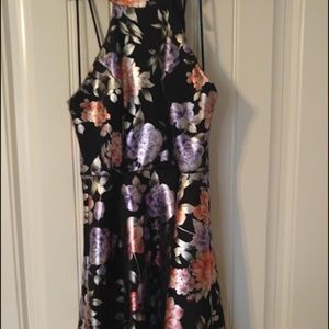 B. Darlin floral Homecoming or Prom Dress